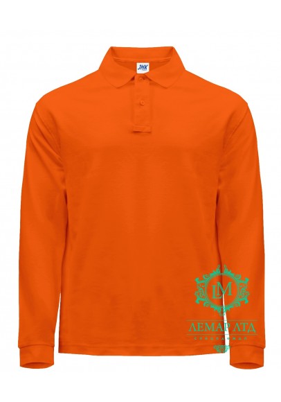 Чоловіча футболка-поло з довгими рукавами JHK POLO REGULAR MAN LS